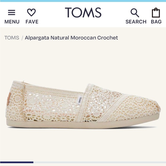 TOMS Alpargata Natural Moroccan - Picture 1 of 5